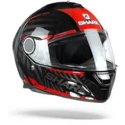 Shark Spartan 1.2 Kobrak Zwart Rood Rood KRR Integraalhelm -Shark Helm Korting sharkspartankobrakkar.33 1