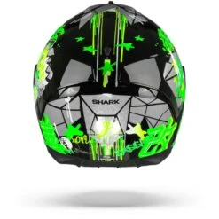 Shark Spartan 1.2 Lorenzo Catalunya GP Zwart Groen Glitter KGX Integraalhelm -Shark Helm Korting sharkspartanlorenzogatalunyagpkgx.19 1