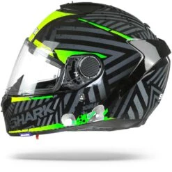 Shark Spartan 1.2 Kobrak KYG Zwart Geel Groen Integraalhelm -Shark Helm Korting spartan kobrak kyg black.10 1